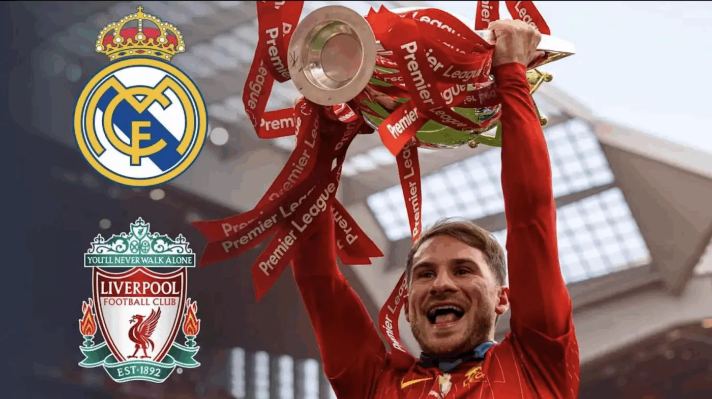 Luồng gió mới được chuyển nhượng từ Liverpool đến Real Madrid